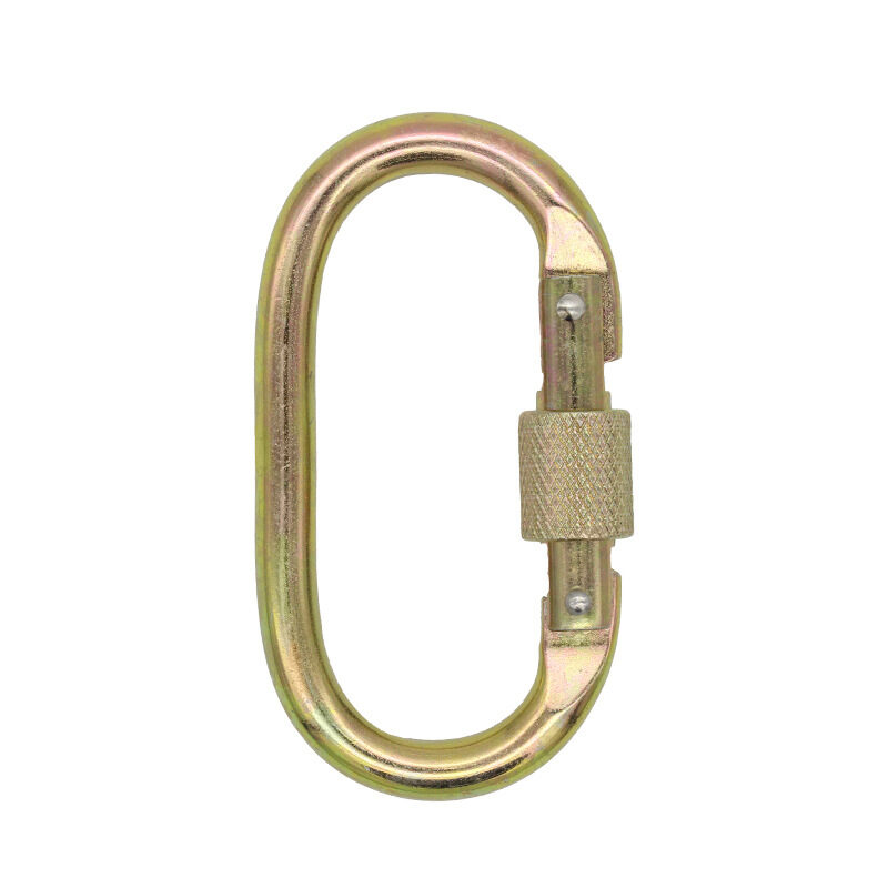 Alloy Steel Climbing Belt Mountaineering Hook Outdoor Expansion Safety Buckle (1)