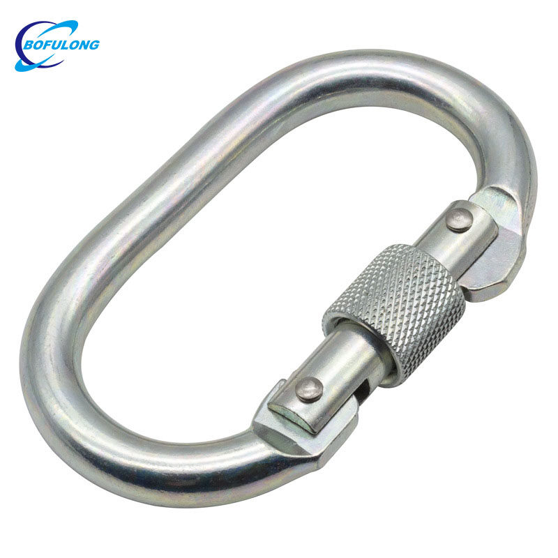 Alloy Steel Climbing Belt Mountaineering Hook Outdoor Expansion Safety Buckle (10)