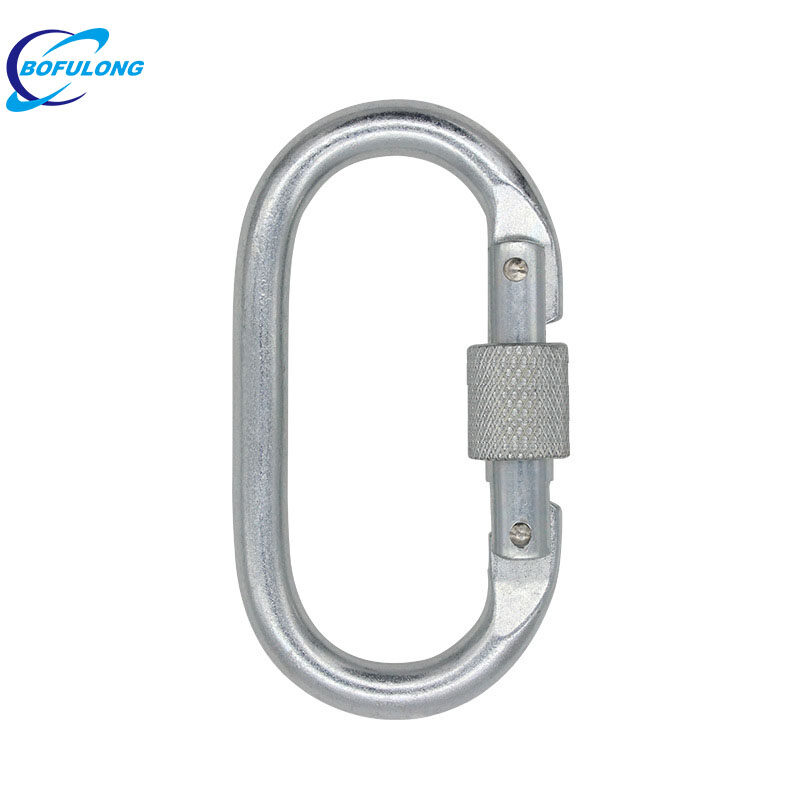 Alloy Steel Climbing Belt Mountaineering Hook Outdoor Expansion Safety Buckle (8)