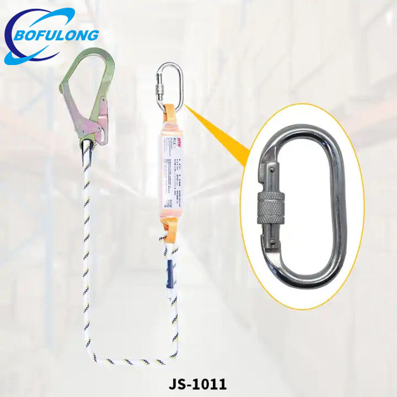 Camping Climbing Rescue 25KN Safety Forged Steel Oval Carabiner (7)