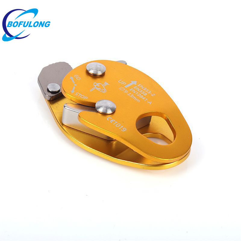 Mountaineering rock climbing equipment mobile Rope grab fall protection