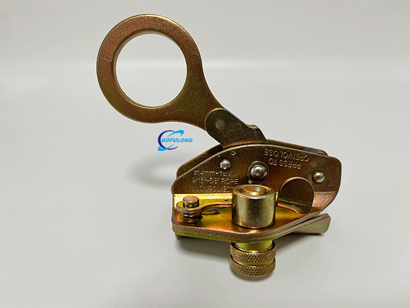 stainless self tracking wire rope grab with eye