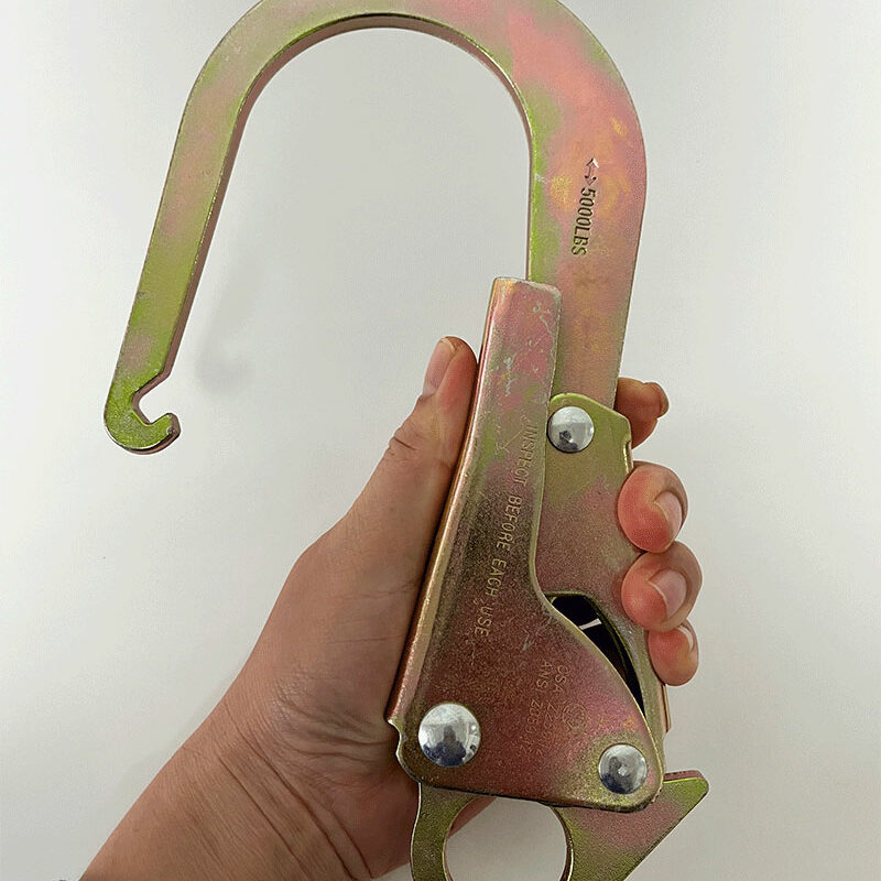 23kn oval screw lock metal carabiner climbing carabiner hook