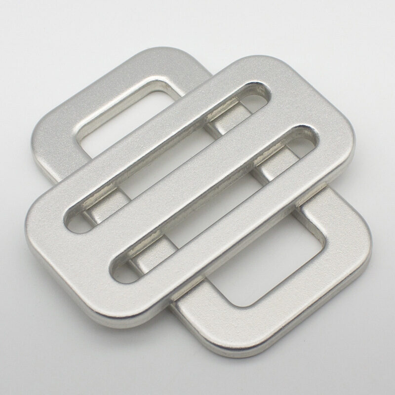 Webbing Belt Buckle Factory Wholesale Custom 9KN Metal Aluminium Fall Protectionharnesssafety Belt Accessories