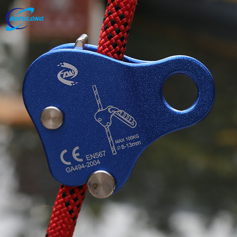 Rope grab fall protection self-locking device slow down device drop protector