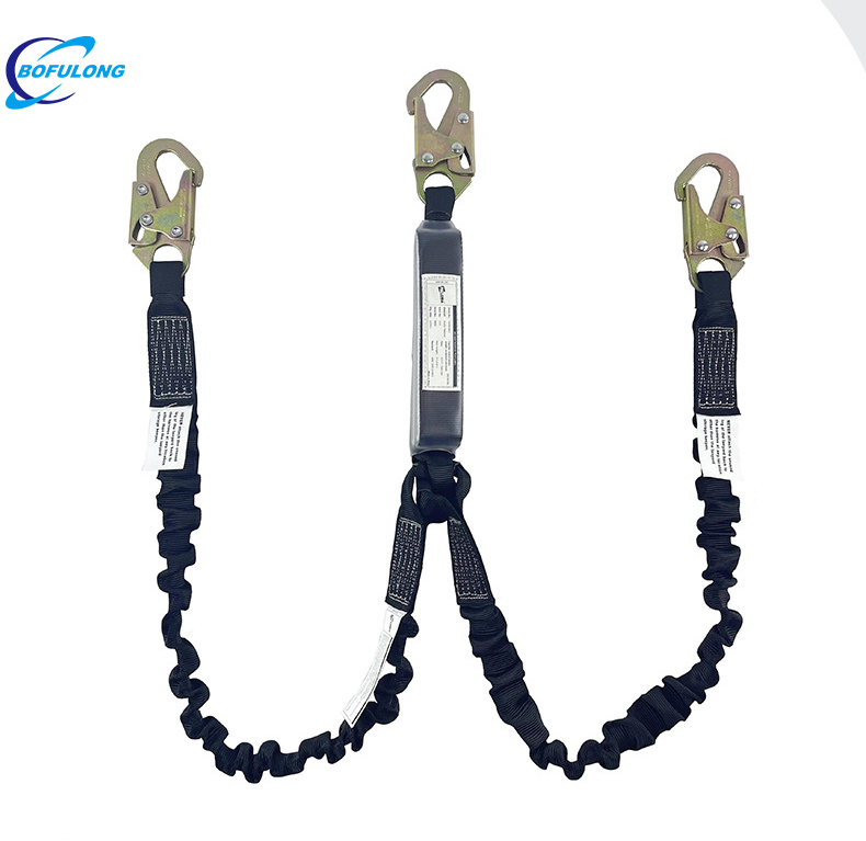 High-altitude anti-fall seat belt hardware accessories safety hook American stamping middle hook