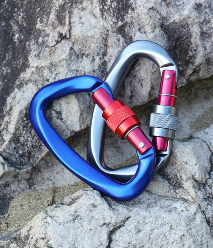 Aluminum Alloy 25kn Safety Carabiner (3)